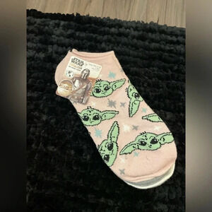 Star Wars baby Yoda no show socks pack of 3 size 4-10